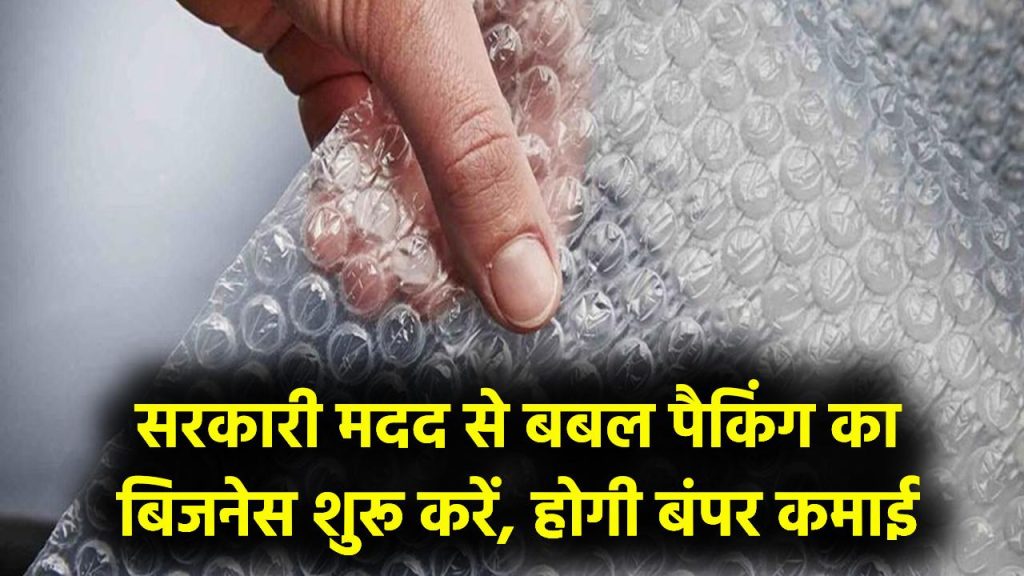 Business Idea: बबल पैकिंग के बिजनेस से होगी अंधाधुंध कमाई! सरकारी मदद से करें शुरू, पूरी प्लानिंग