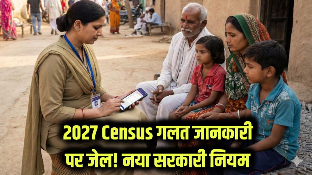 2027 Census: जनगणना के दौरान गलत जानकारी दी तो होगी जेल! क्या है नियम? जानें नया सरकारी प्रावधान 1 2027 Census: जनगणना के दौरान गलत जानकारी दी तो होगी जेल! क्या है नियम? जानें नया सरकारी प्रावधान