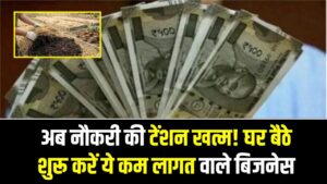 अब नौकरी की टेंशन खत्म! घर बैठे शुरू करें ये कम लागत वाले बिजनेस, डिमांड इतनी कि दिन-रात होगी तगड़ी कमाई।